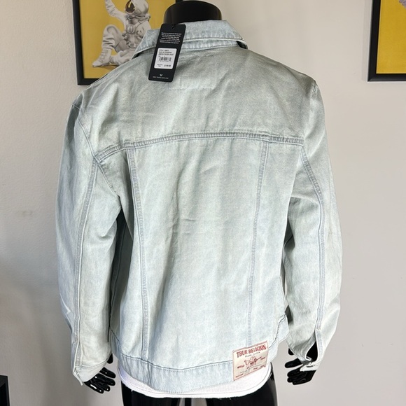Light Blue Jesse SN Trucker Denim Jacket - Picture 4 of 4